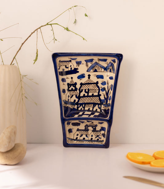 Studio Pottery Mariner Chip & Dip
