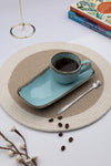 The Contour Collection - Glazed Aqua