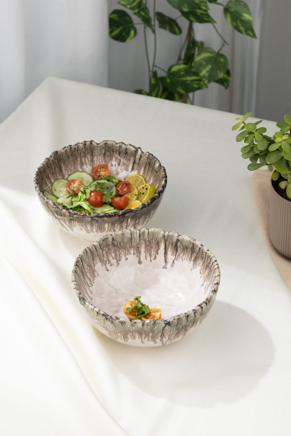 Still House Bowls -  Set of 2 - Lilac