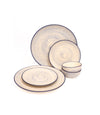 The Indigo Sketch Dinner Set