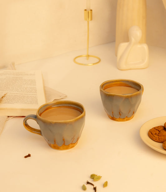 Elan Handcrafted Tea Cups - Beach - Errai Homes