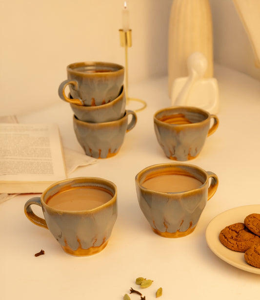 Elan Handcrafted Tea Cups - Beach - Errai Homes