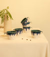 Elan Handcrafted Tea Cups - Sea Blue - Errai Homes