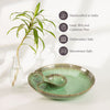 Aaraya Studio Pottery Chip & Dip Tray - Aqua - Errai Homes