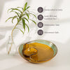 Aaraya Studio Pottery Chip & Dip Tray - Golden - Errai Homes