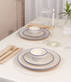 The Indigo Sketch Dinner Set