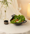 Handcrafted Stonefire Serving Bowl With Dip