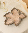 Handcrafted Maple Leaf Serving Platter - Lavender - Errai Homes