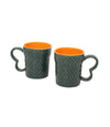 Arc & Vessel Coffee Mugs - Deep Green