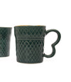 Arc & Vessel Coffee Mugs - Deep Green