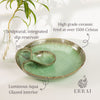 Aaraya Studio Pottery Chip & Dip Tray - Aqua - Errai Homes