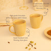 Sandhollow Handcrafted Porcelain Tea Cups - Lime