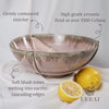 Studio Pottery Handcut Diamond Bowls - Lavender