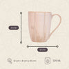 Handcrafted Porcelain - Ivory Coffee Mugs