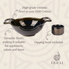 Handcrafted Stonefire Serving Bowl With Dip