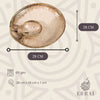 Aaraya Studio Pottery Chip & Dip Tray - Lavender - Errai Homes