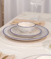 The Indigo Sketch Dinner Set