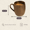 Pebble Creek Studio Pottery Coffee Mugs - Obsidian Black - Errai Homes