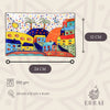 Hamlet Handpainted Ceramic Serving Tray - Medium - Errai Homes