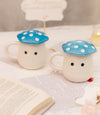 The Little Toadstool Mug - Blue