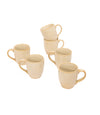 Sandhollow Handcrafted Porcelain Tea Cups - Lime