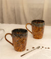 Handcrafted Dragonfly  Porcelain Coffee Mugs