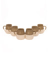 Pico Studio Pottery Tea Cups - Beige - Errai Homes