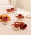 Pico Studio Pottery Tea Cups - Pink - Errai Homes