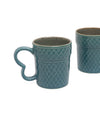 Arc & Vessel Coffee Mugs - Pearl Blue