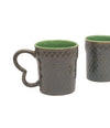 Arc & Vessel Coffee Mugs - Dark Grey